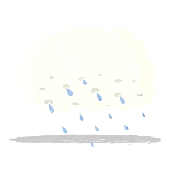 Cartoon-Regenwolke — Stockvektor