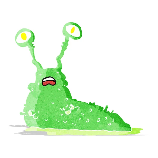 Cartoon gross slug — Stock vektor