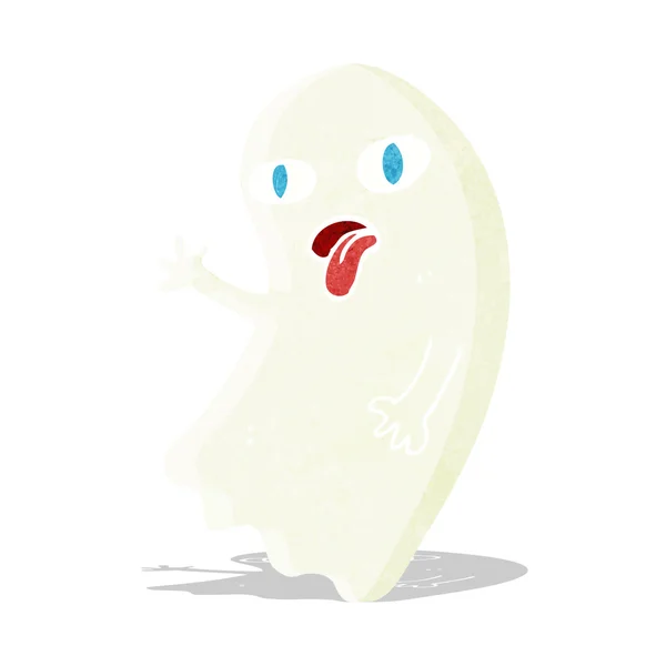 Grappige cartoon ghost — Stockvector