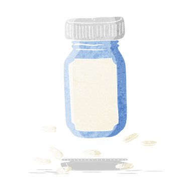 hapları karikatür kavanoz