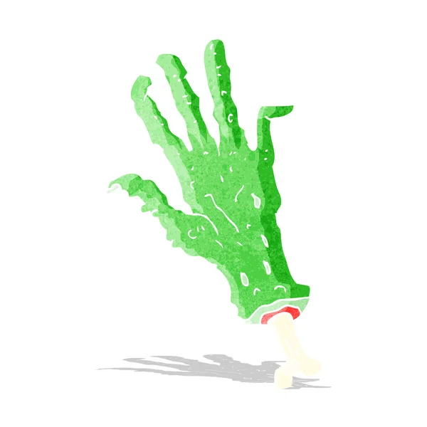 Cartoon zombie hand — Stock Vector