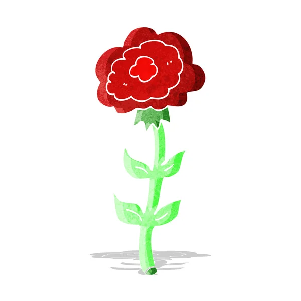 Kreskówka róża — Wektor stockowy