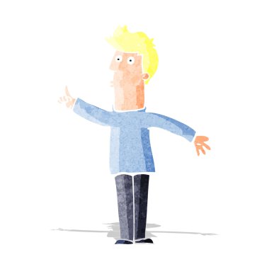 Çizgi filmci dikkatli olmayı tavsiye ediyor.