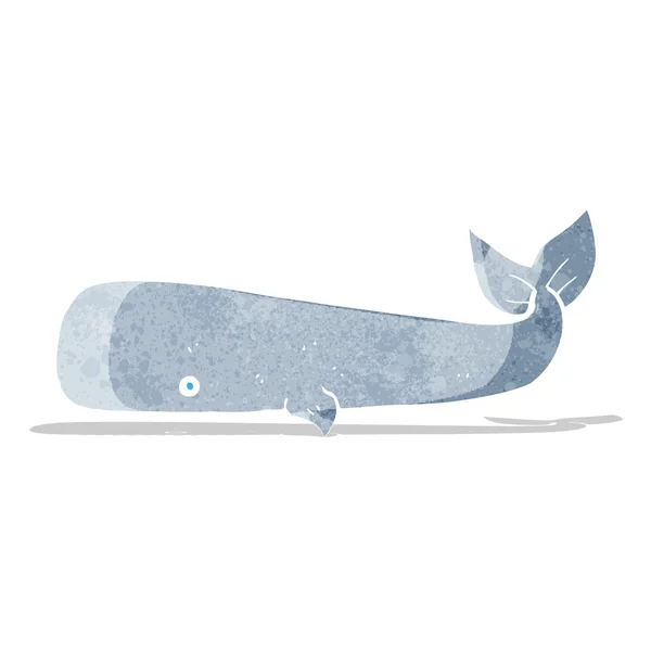 Baleine à dessin animé — Image vectorielle