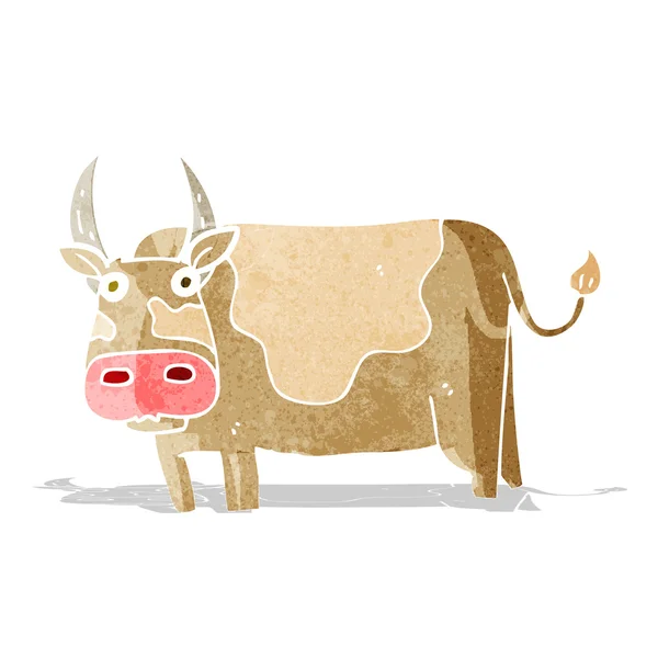 Kreslený býk — Stockový vektor