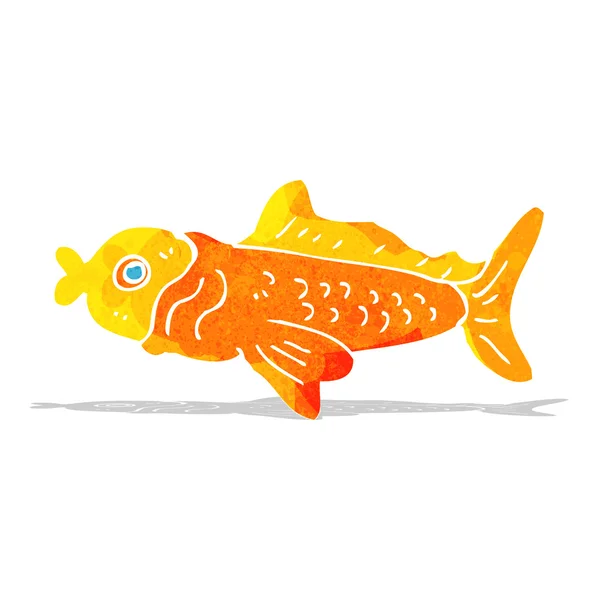 Dibujos animados peces divertidos — Archivo Imágenes Vectoriales
