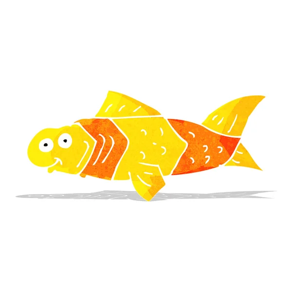 Cartoon funny fish — Stock Vector