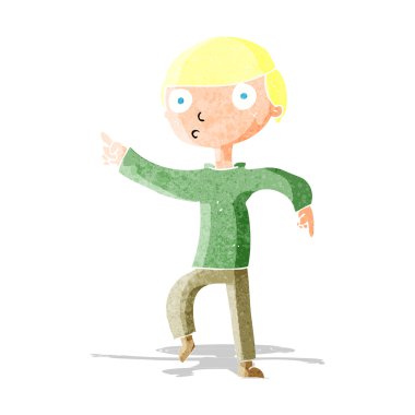 çizgi film çocuk işaret