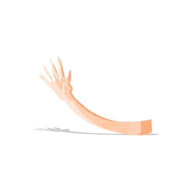 karikatür kol hareketi