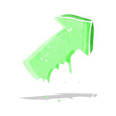 çizgi film sümüksü ok sembolü