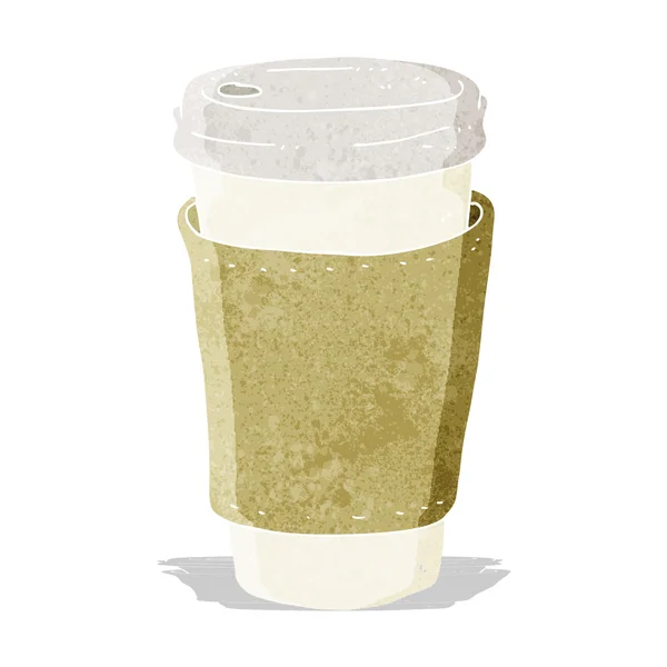 Cartoon kaffe kopp — Stock vektor