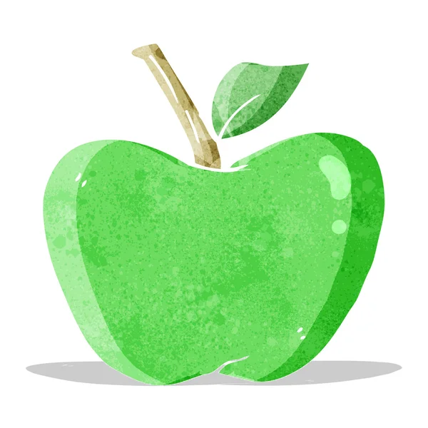 Manzana de dibujos animados — Vector de stock