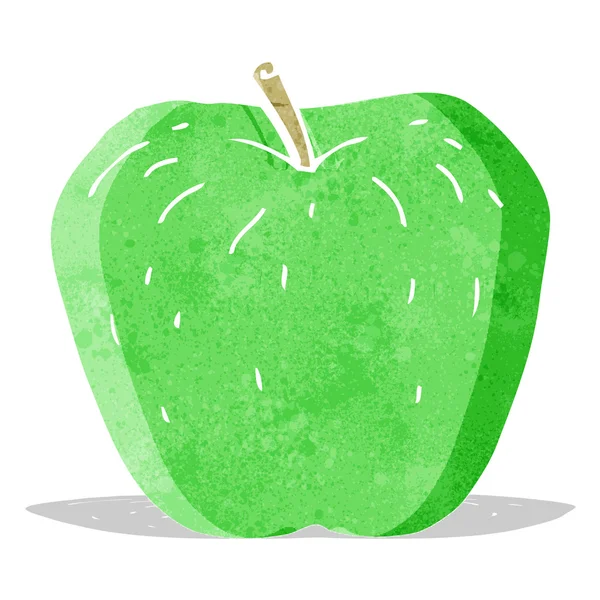 Karikatür elma — Stok Vektör
