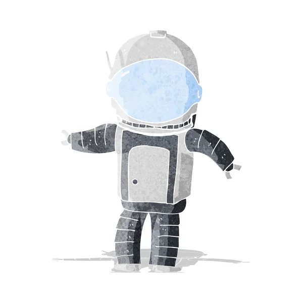 Cartoon astronaut — Stock Vector