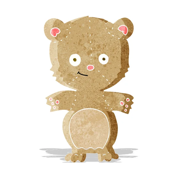 Cartoon teddy bear — Stock Vector