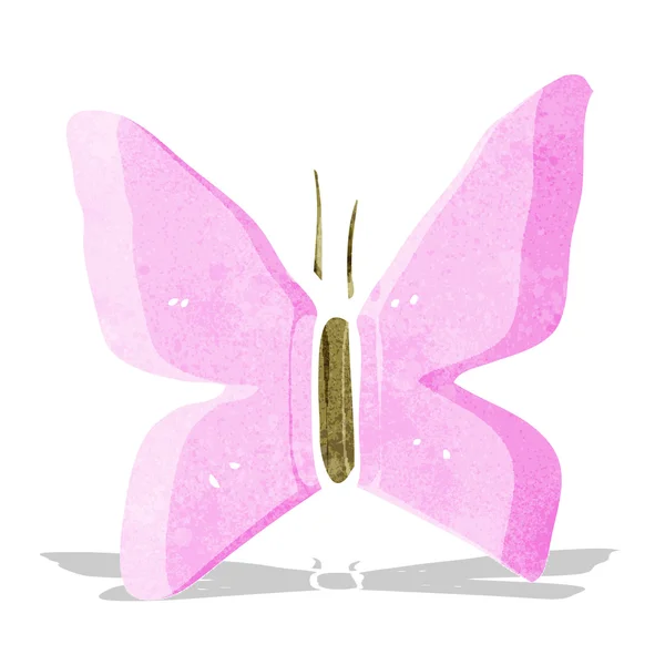 Signatura mariposa de dibujos animados — Archivo Imágenes Vectoriales