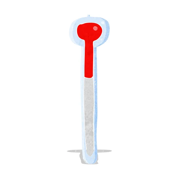 Cartoon-Thermometer — Stockvektor