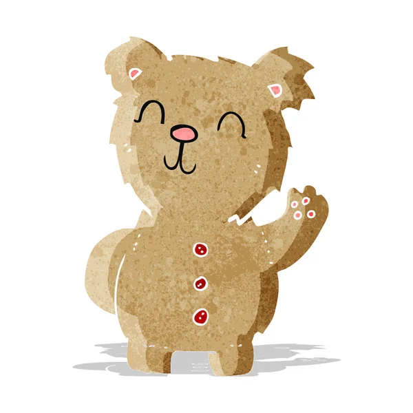 Cartoon teddy bear — Stock Vector