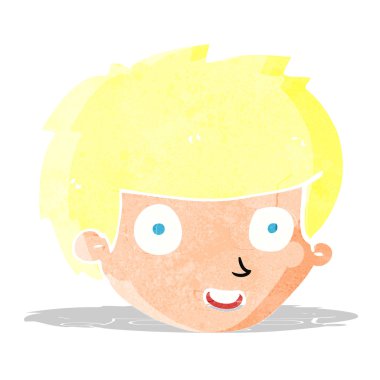 mutlu yüzünü cartoon