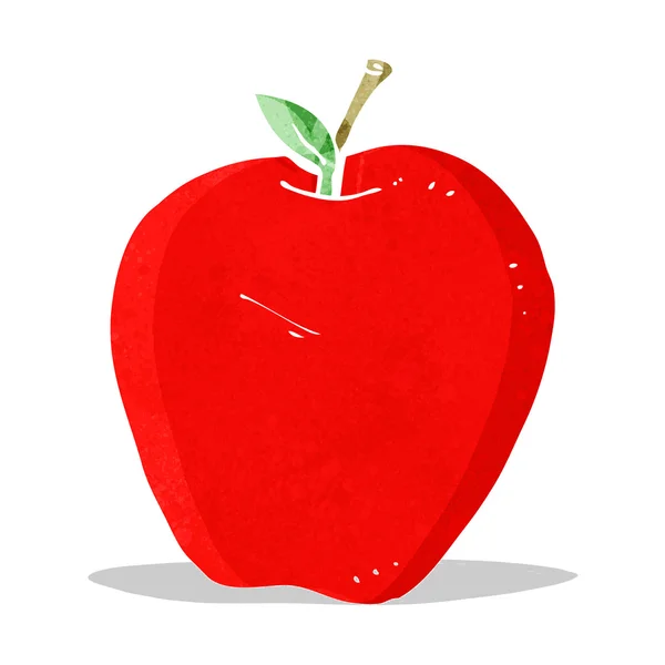 Manzana de dibujos animados — Vector de stock