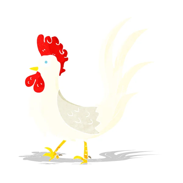 Cartoon cockerel — Stock Vector