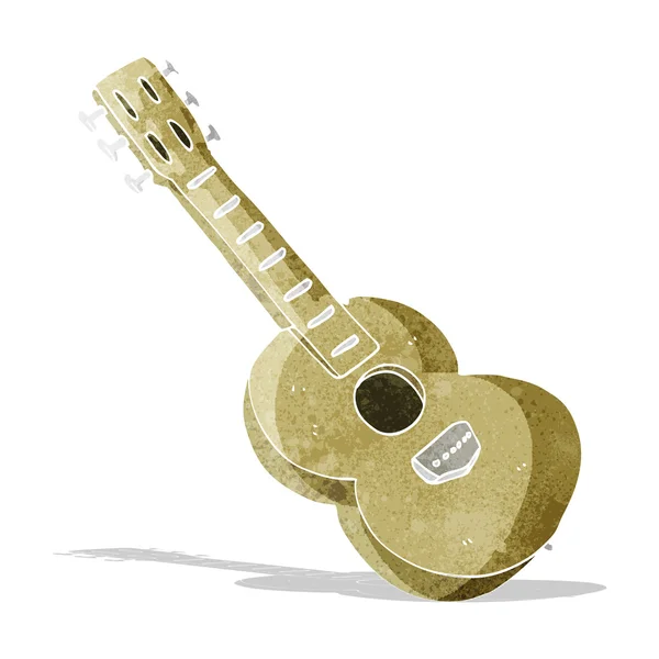 Guitarra desenhos animados — Vetor de Stock