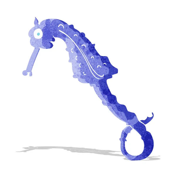 Мультяшный морской конь — стоковый вектор