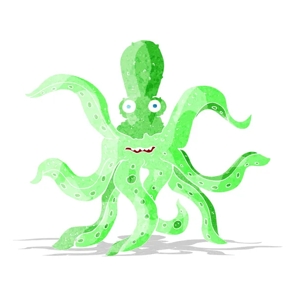 Kreslené obří chobotnice — Stockový vektor