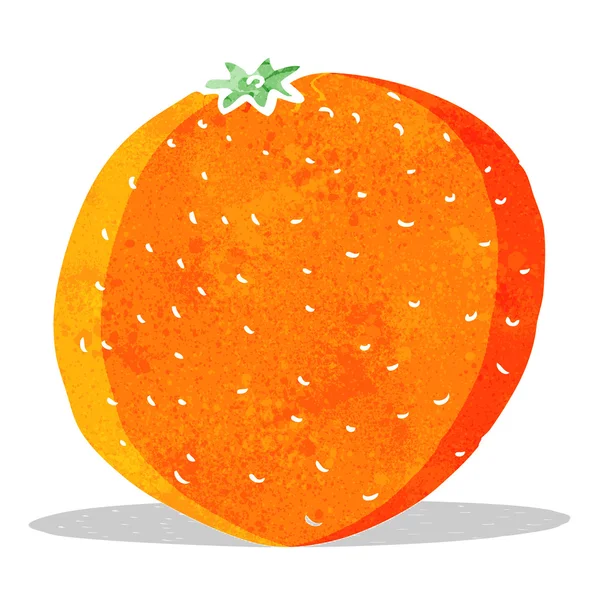 Πορτοκαλί κινουμένων σχεδίων — Διανυσματικό Αρχείο
