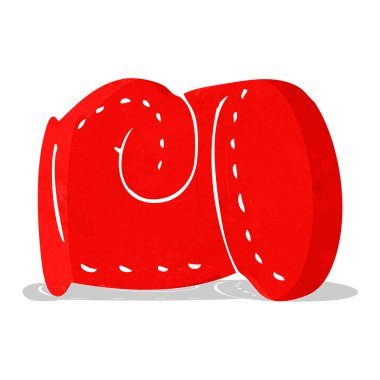 karikatür Boks eldiveni