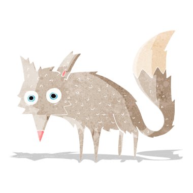 komik karikatür kurt