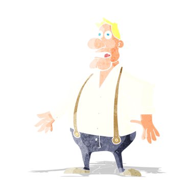 şok adam çizgi film