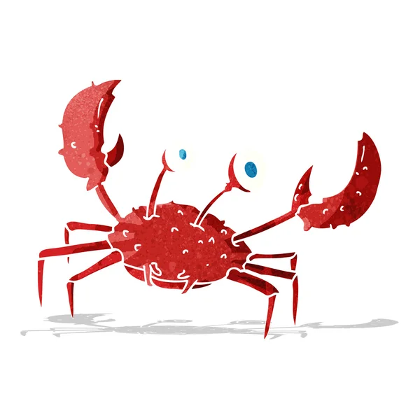 Bande dessinée crabe — Image vectorielle