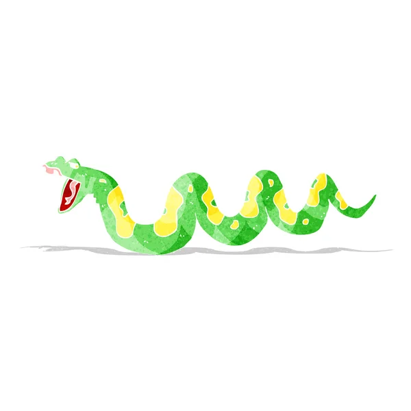 Cartoon-Giftschlange — Stockvektor