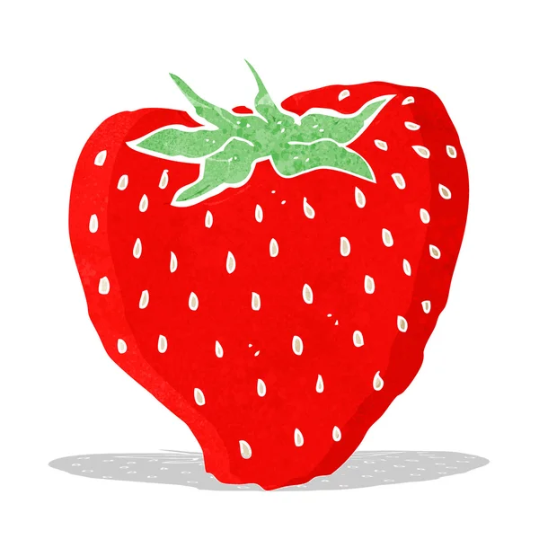 Caricature fraise — Image vectorielle