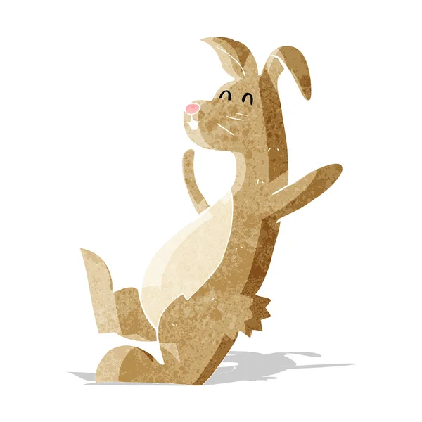 Cartoon hare — Stock Vector