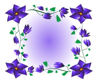 arka plandan çiçekler