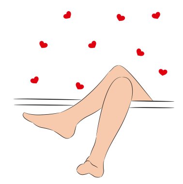 güzel kadın bacakları