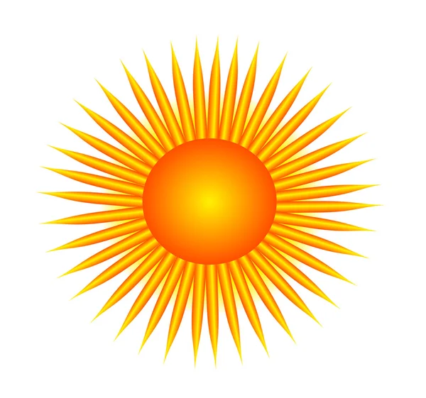 Bright sun — Stock Photo, Image