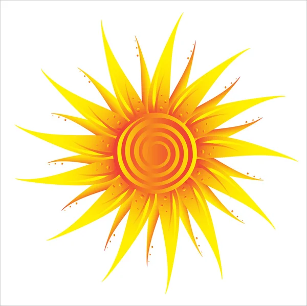 Jasné slunce — Stockový vektor