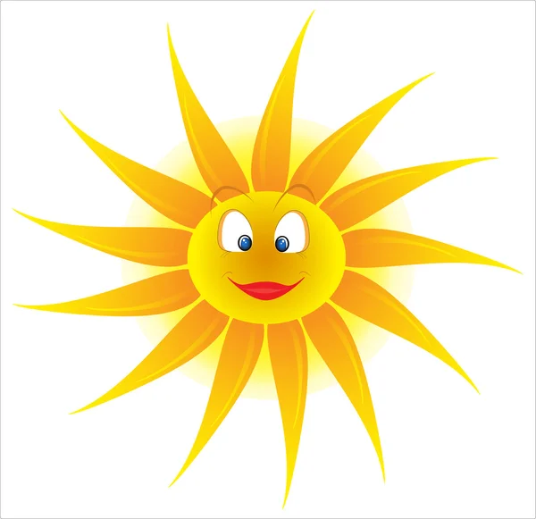 Veselé slunce — Stockový vektor