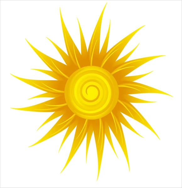 Яркое солнце — стоковый вектор