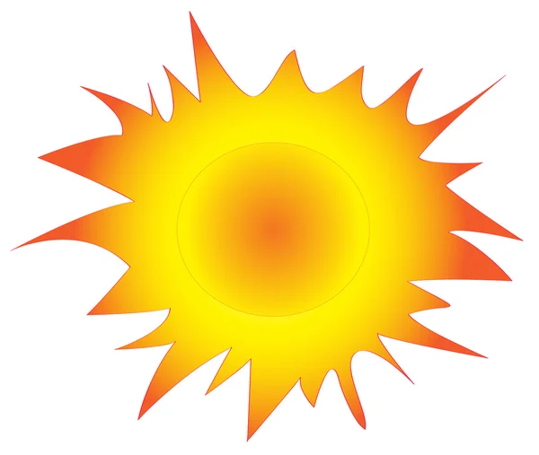 Letní slunce — Stockový vektor