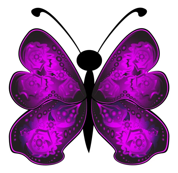 Mariposa. — Vector de stock