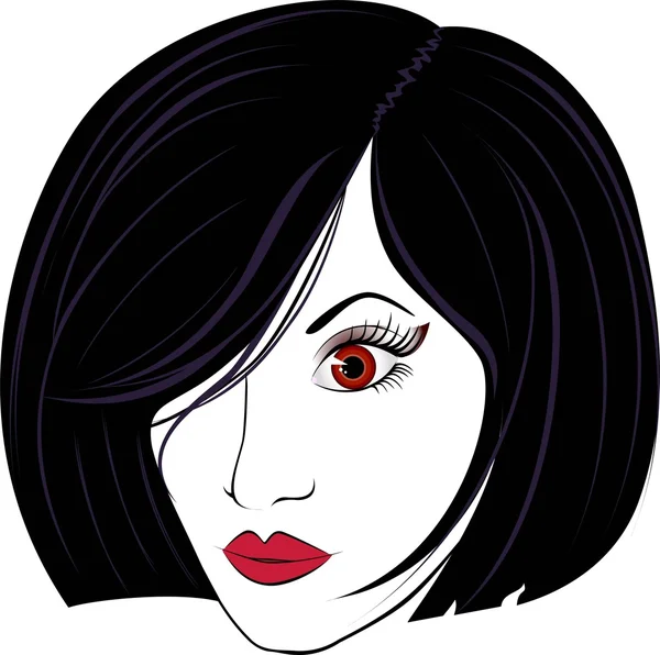 güzel kızın yüzüne.