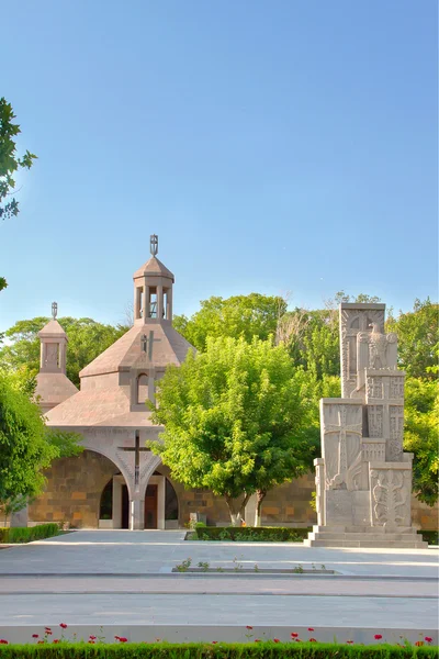 Church for baptism, Echmiadzin — Stock Photo, Image