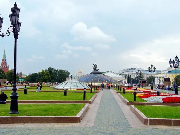 Vista de la Plaza Manezh. Moscú —  Fotos de Stock