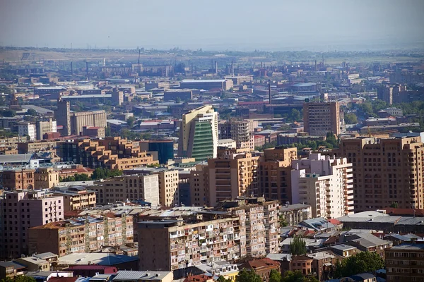 Widok na Yerevan — Zdjęcie stockowe