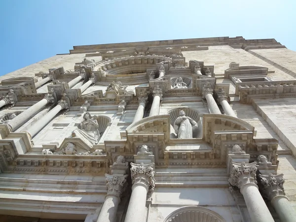 Catedral de Girona, detalhe — Fotografia de Stock