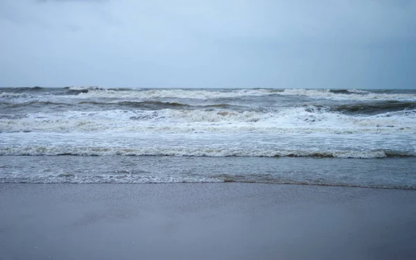 Les Vagues Mer Écrasent Fond Océan Nature Contexte Concentrez Vous — Photo